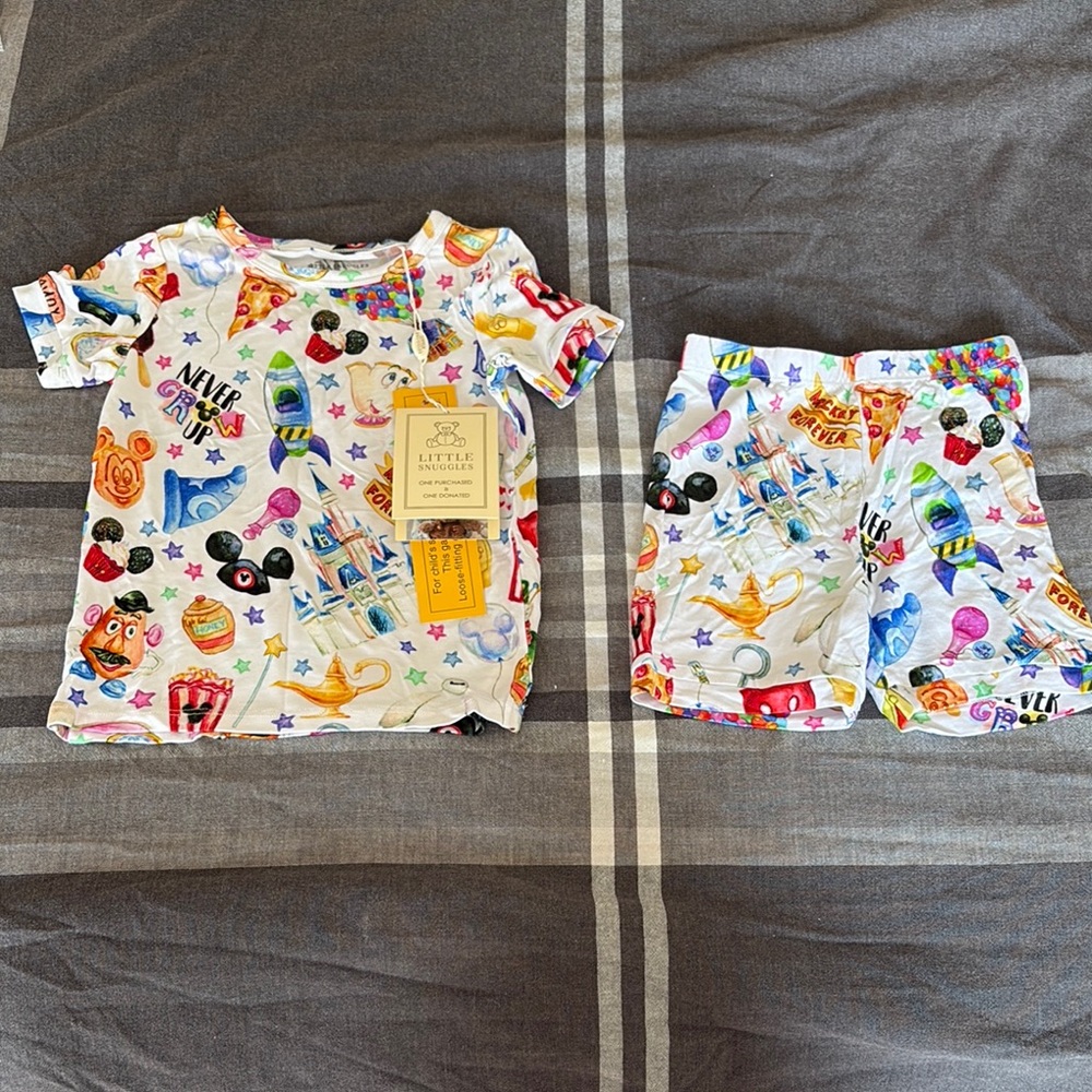 Little Snuggles DisneyLand Pajama Set